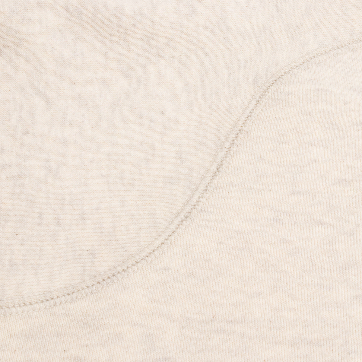 Standard & Strange Wakayama Special Loopwheel Raglan Crewneck Sweatshirt - Heather Gray - Standard & Strange