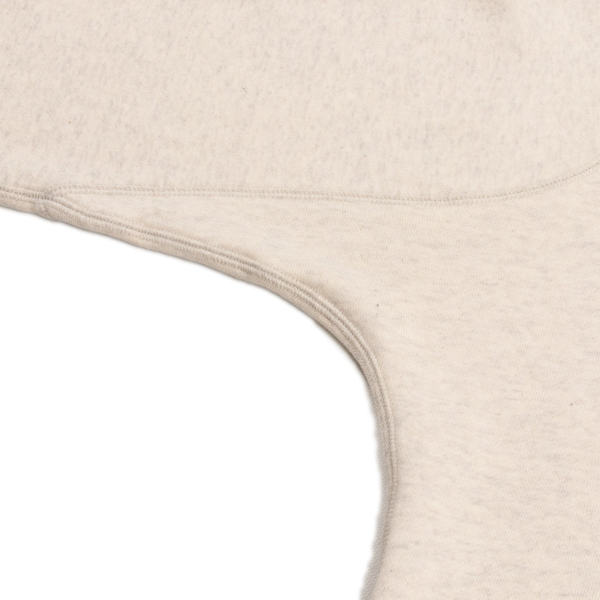 Standard & Strange Wakayama Special Loopwheel Raglan Crewneck Sweatshirt - Heather Gray - Standard & Strange