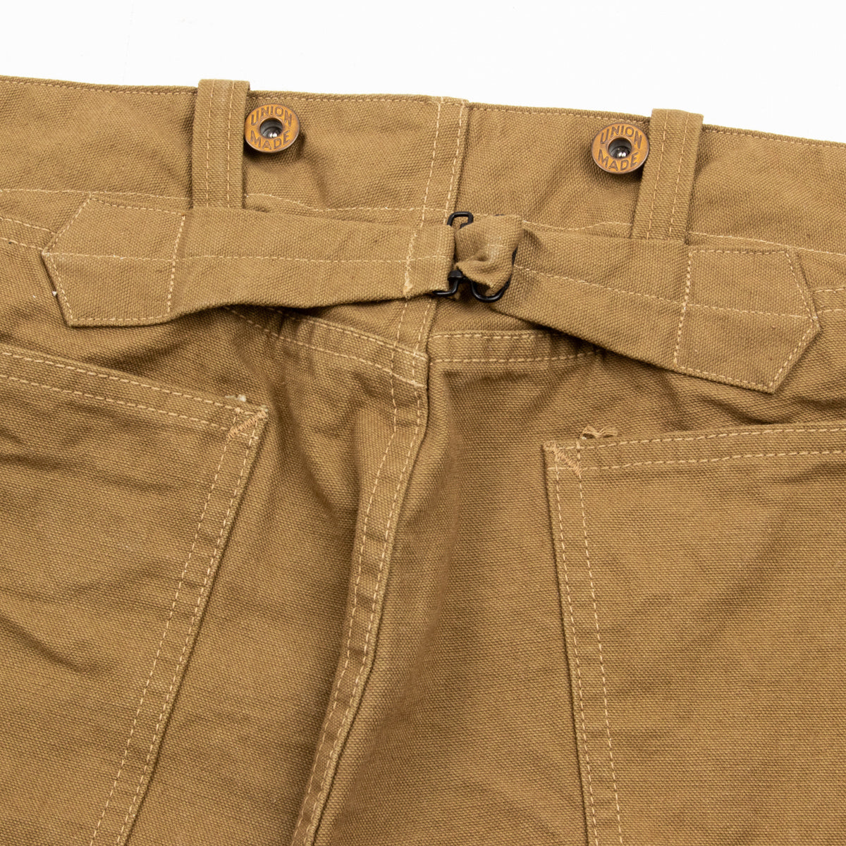 Ooe Yofukuten The Boss Pants - 12.5oz Khaki Selvedge Duck - Standard & Strange