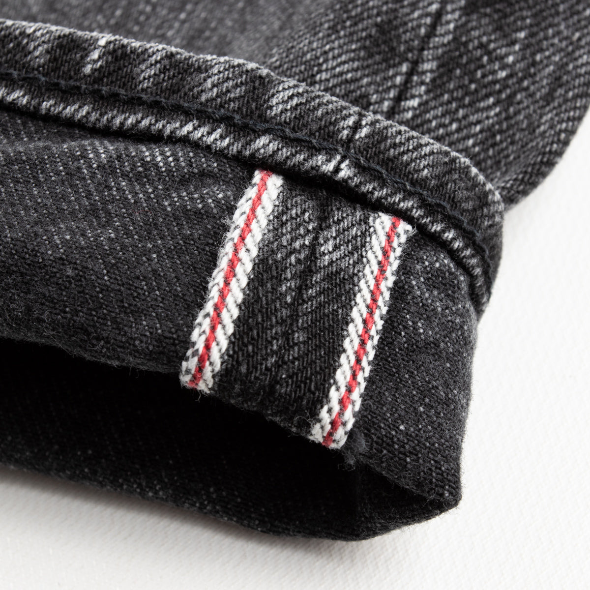 The Real McCoy's Joe McCoy Lot 966BK Black Denim Jeans (Washed) - Standard & Strange