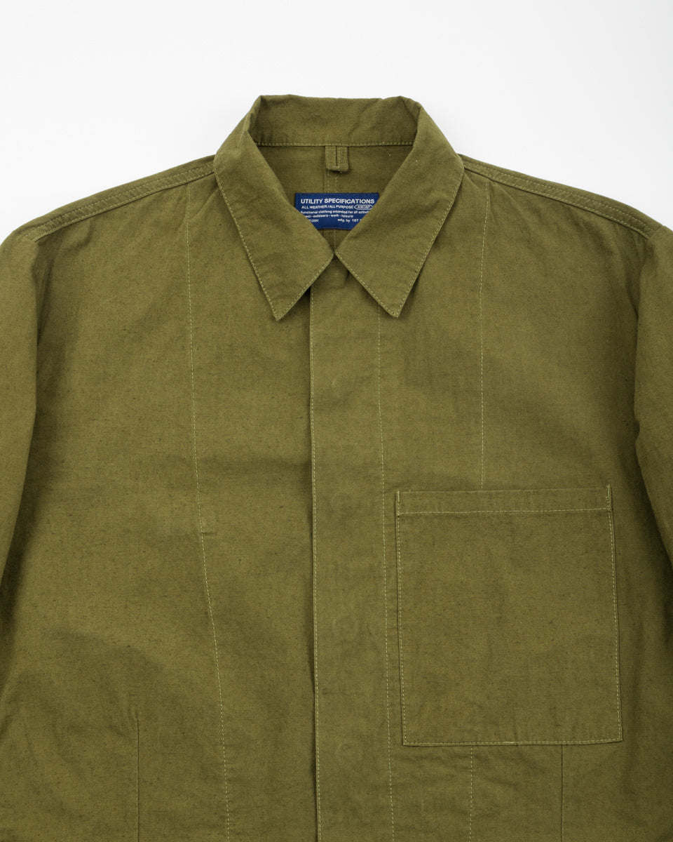 1st PAT-RN Camden Jacket - Olive Slub - Standard & Strange
