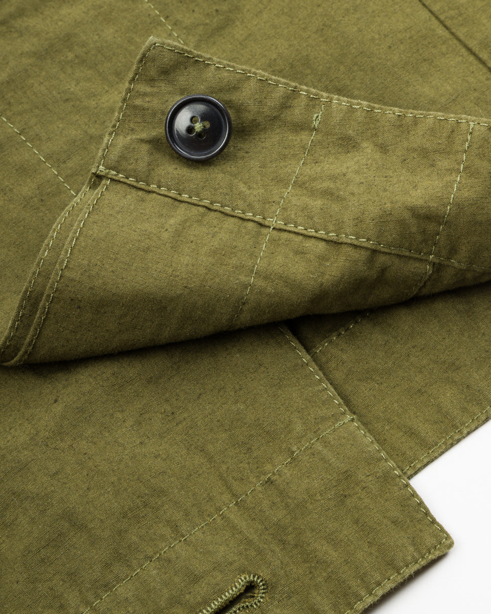 1st PAT-RN Camden Jacket - Olive Slub - Standard & Strange
