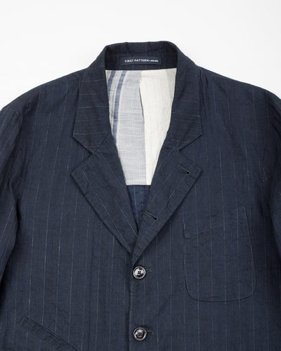 1st PAT-RN Horloger Jacket - Blue Pinstripe - Standard & Strange