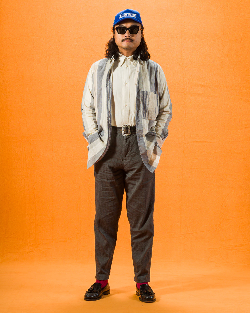 1st PAT-RN Tipo 5 Shirt - Blue/Natural Stripe - Standard & Strange