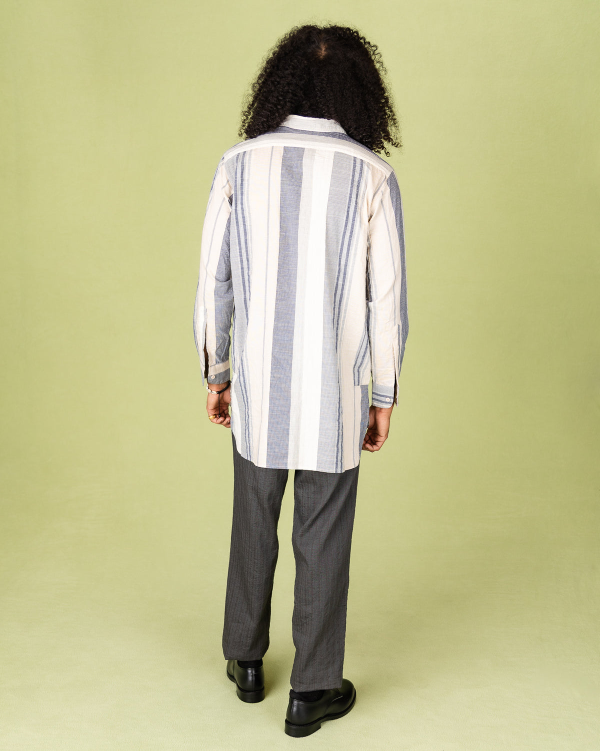 1st PAT-RN Tipo 5 Shirt - Blue/Natural Stripe - Standard & Strange