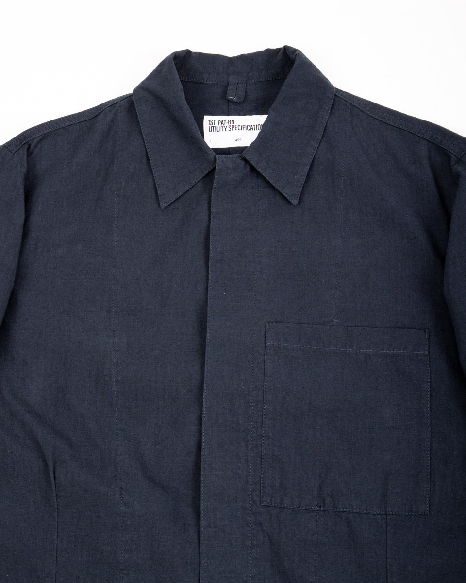 1st PAT-RN Camden Jacket - Ink Cotton/Hemp Ripstop - Standard & Strange