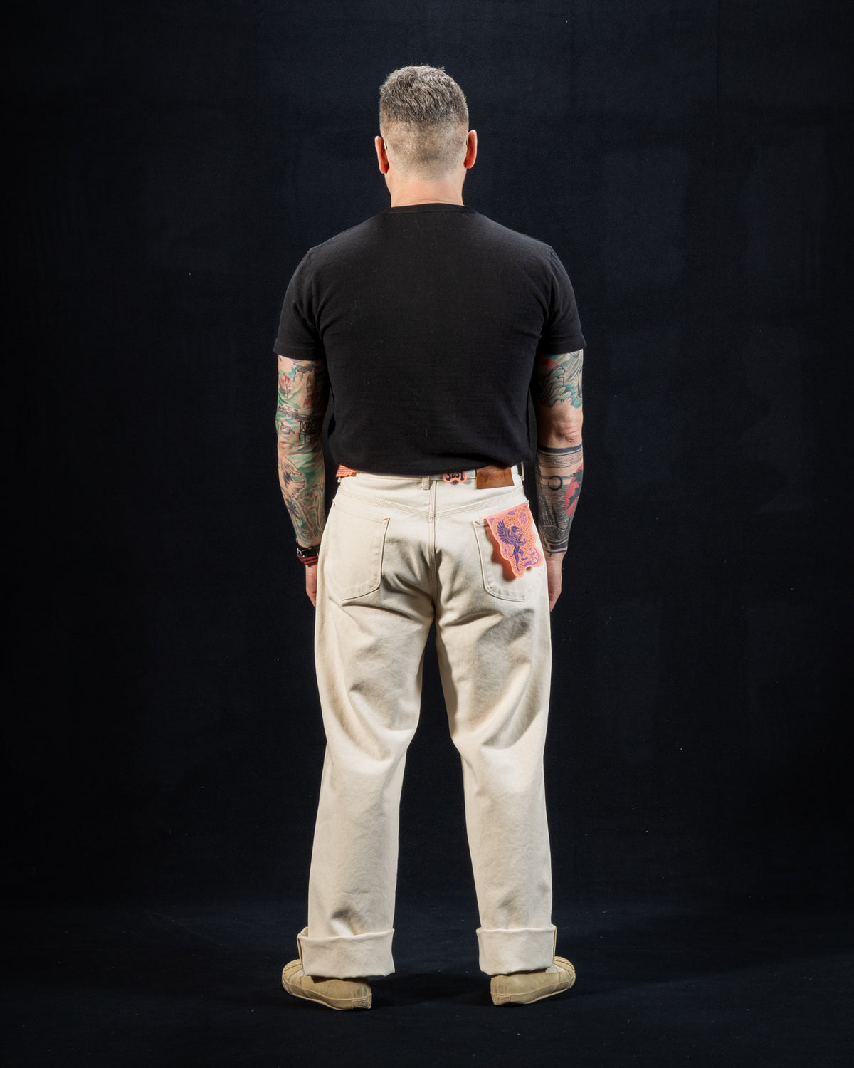 Indigofera Duke Wide Fit - Ecru Smithson Canvas - Standard & Strange