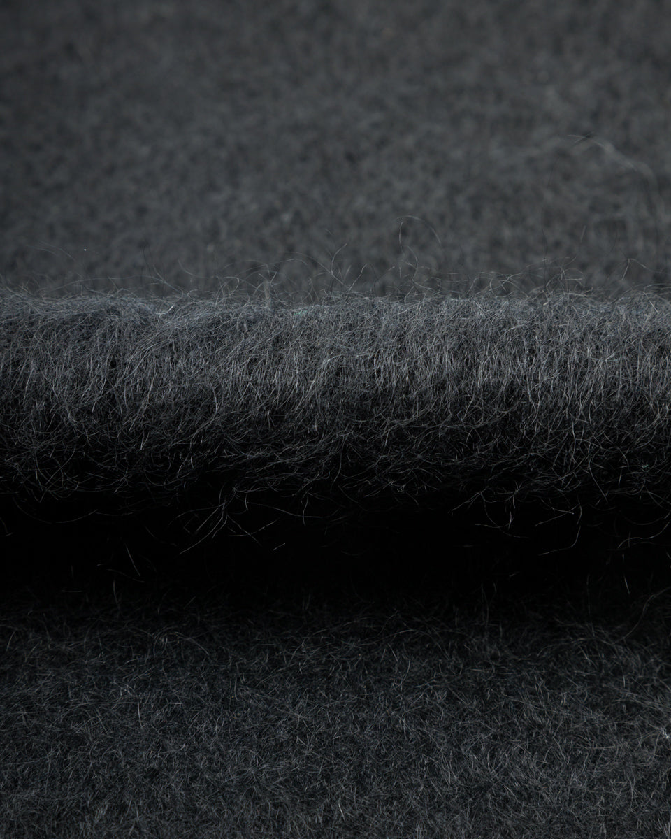 And Wander Mohair Wool Sweater - Black - Standard & Strange