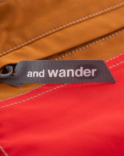 And Wander Wave Shorts - Red - Standard & Strange
