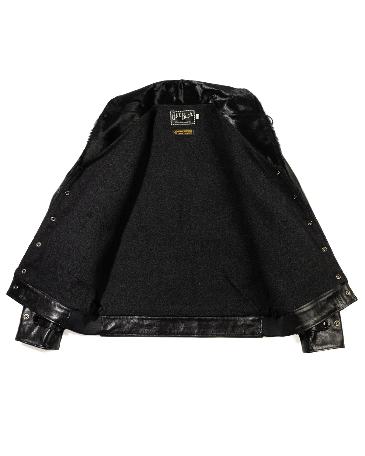 Attractions King Shawl Jacket - Black Hair on Hide - Standard & Strange