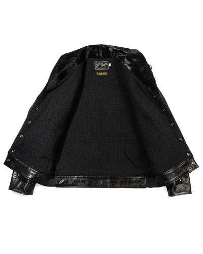 Attractions King Shawl Jacket - Black Hair on Hide - Standard & Strange