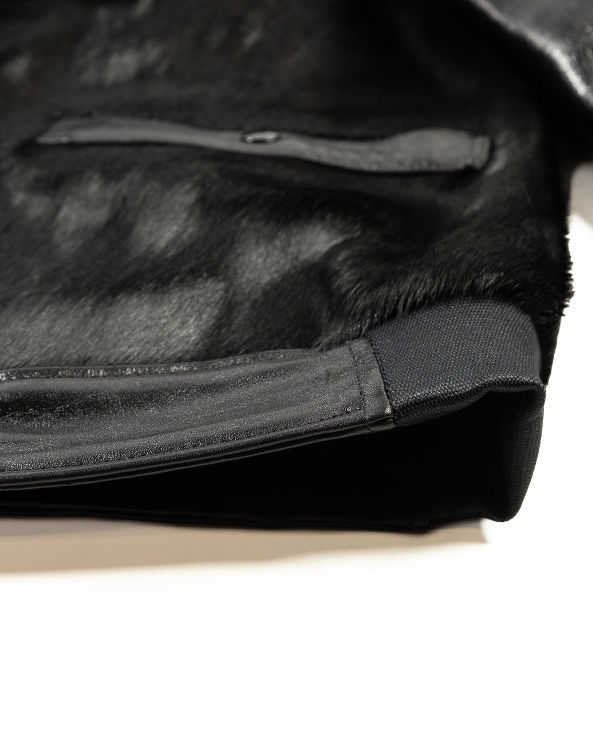 Attractions King Shawl Jacket - Black Hair on Hide - Standard & Strange