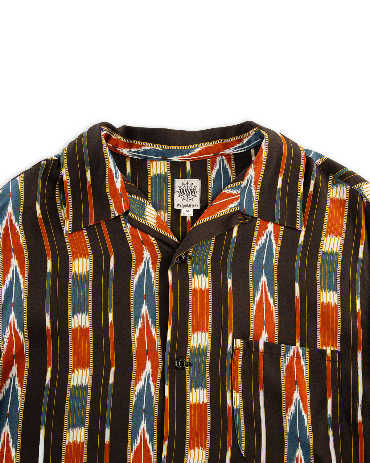 Attractions Native Print Rayon Shirt - Black - Standard & Strange