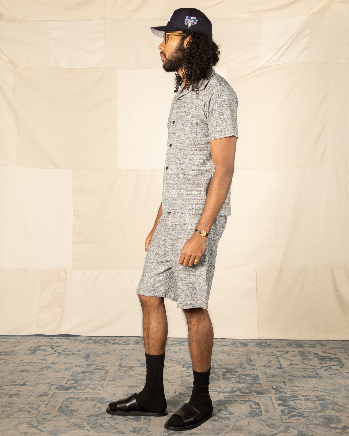 Attractions Pile Shirt - Black - Standard & Strange