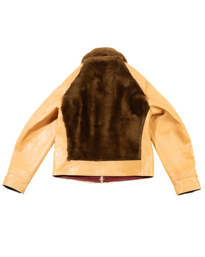 Attractions S&S x Attractions Grizzly Jacket - Brown Mouton - Standard & Strange