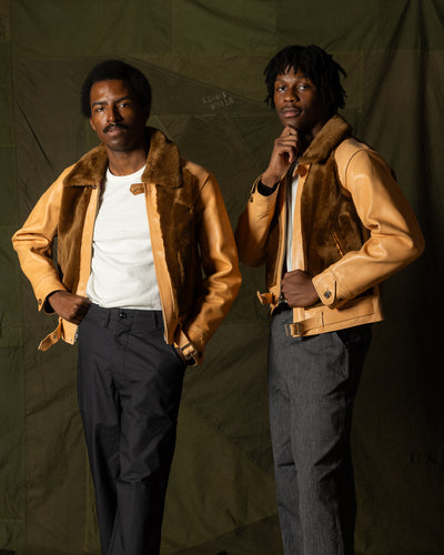 Attractions S&S x Attractions Grizzly Jacket - Brown Mouton - Standard & Strange