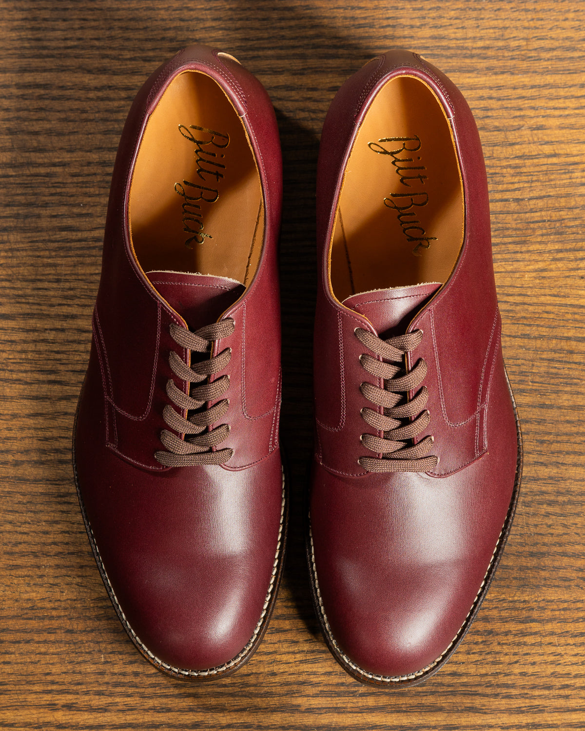 Attractions Service Shoes - Burgundy - Standard & Strange