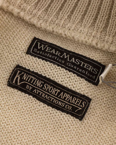 Attractions Shawl Knit Cardigan - White - Standard & Strange