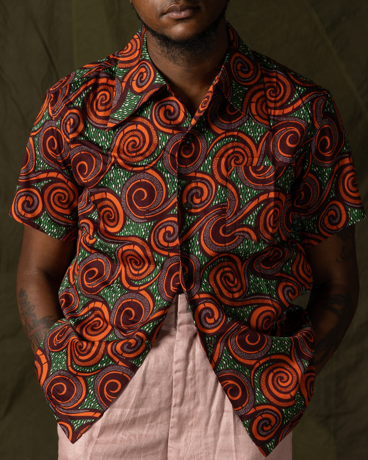 Attractions Tribal Shirt - Green - Standard & Strange