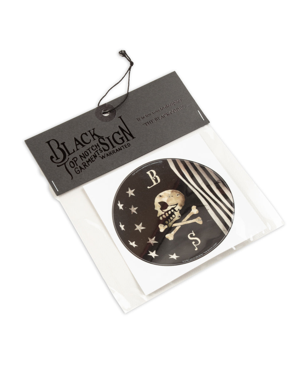 Black Sign BS Sticker - Skull - Standard & Strange