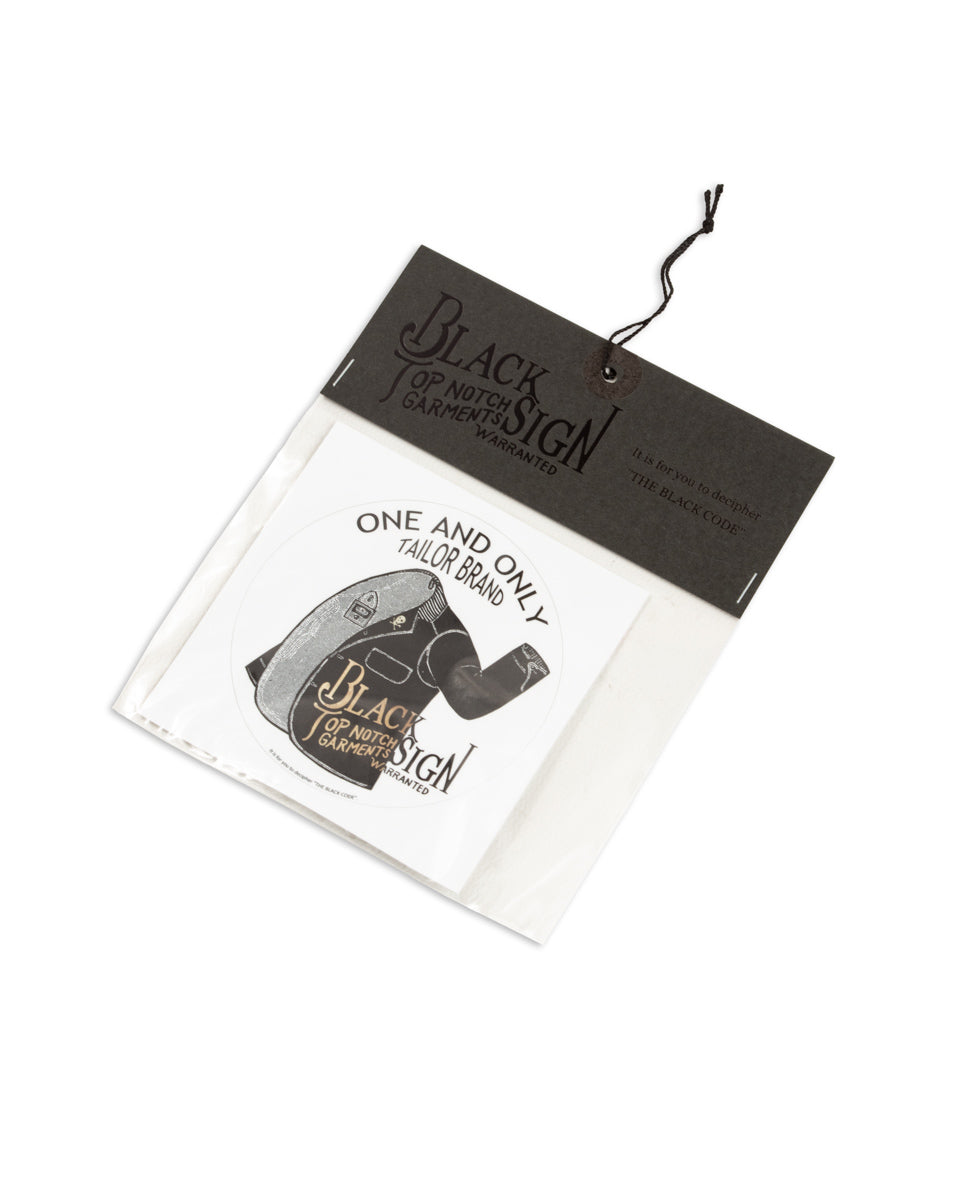 Black Sign BS Sticker - Tailor - Standard & Strange