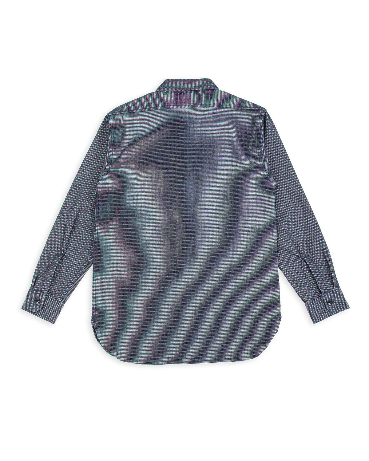 Black Sign 10 oz Dobby Denim Open Pocket Work Shirt - Dark Indigo - Standard & Strange