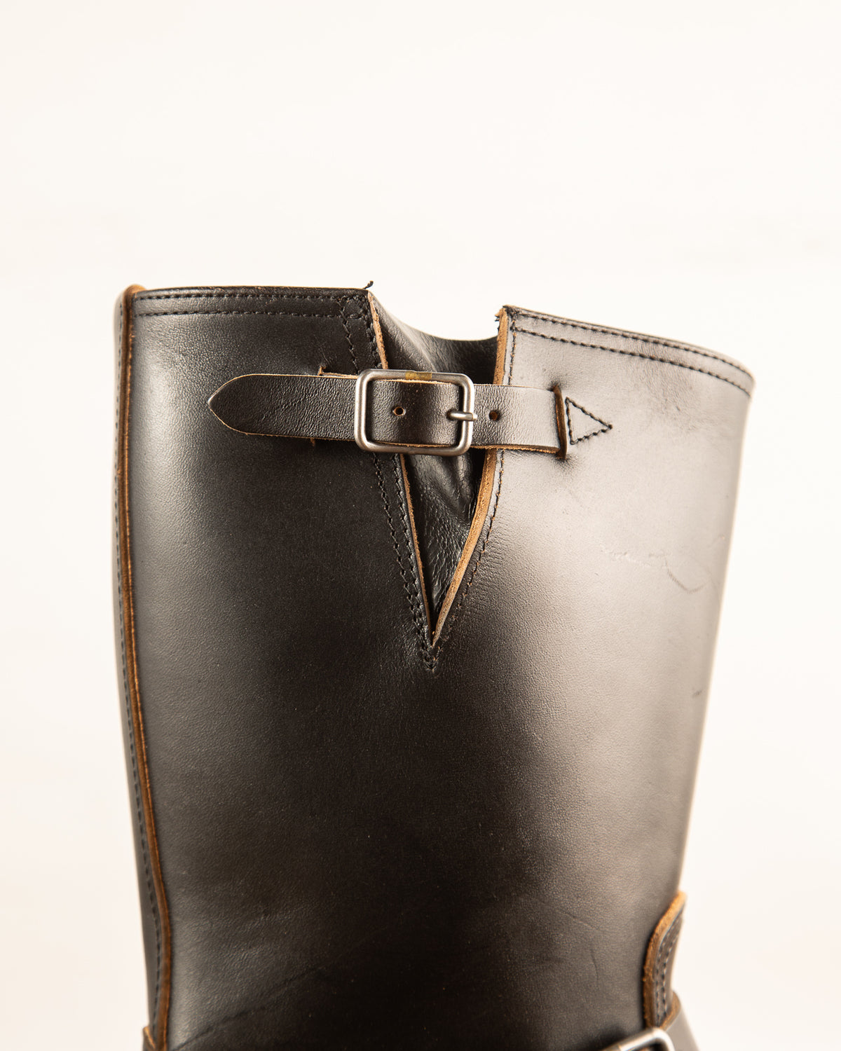 Black Sign BS 11" Aviator Boots w/ Separate Biltrite Rubber - Black - Standard & Strange