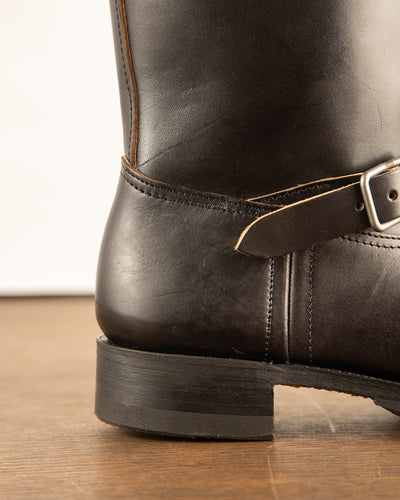 Black Sign BS 11" Aviator Boots w/ Separate Biltrite Rubber - Black - Standard & Strange