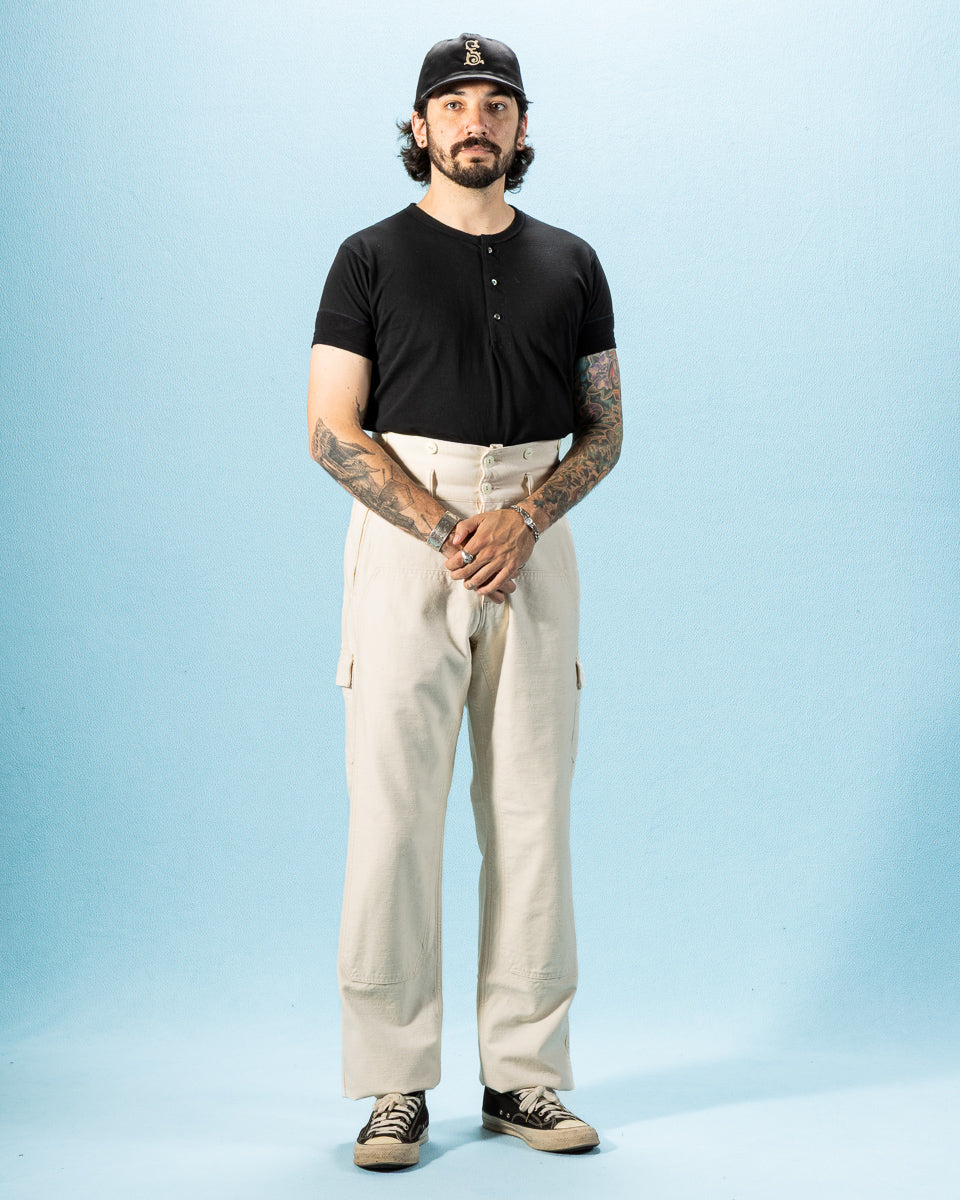 Black Sign BS Short Sleeve Amish Underwear - Midnight Black - Standard & Strange