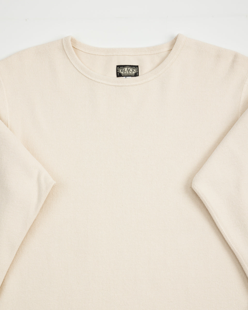 Black Sign Heavyweight 1920s Amish Sweater - Beige - Standard & Strange