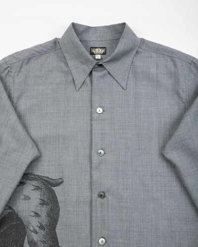 Black Sign Jonston Shirts "Lynx" - Smoke Gray - Standard & Strange