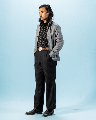 Black Sign Jonston Shirts "Lynx" - Smoke Gray - Standard & Strange