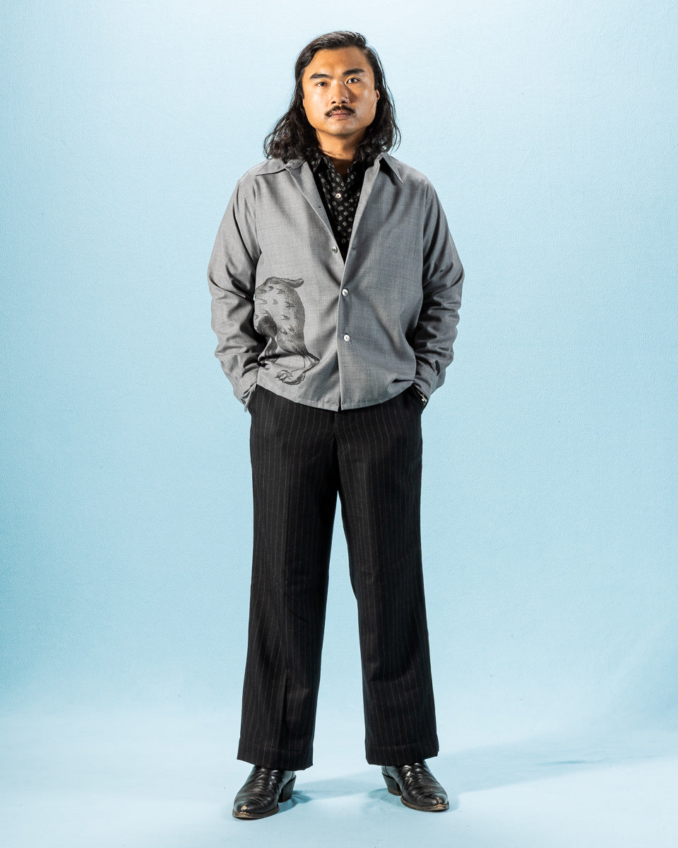 Black Sign Jonston Shirts "Lynx" - Smoke Gray - Standard & Strange