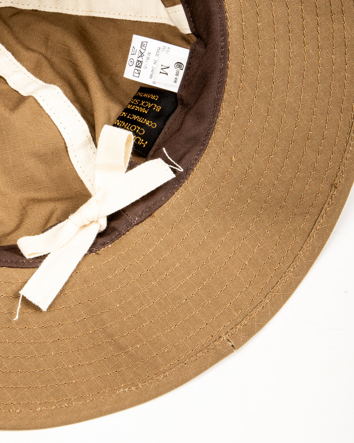 Black Sign Military Ripstop Utility Hat - Dust Beige - Standard & Strange