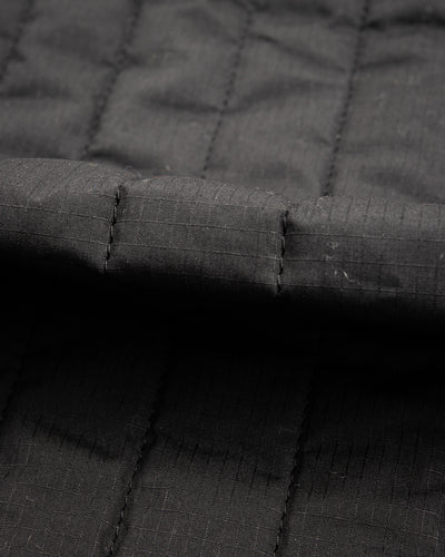 Black Sign Oiled Quilting Liner Jacket - Oiled Black - Standard & Strange