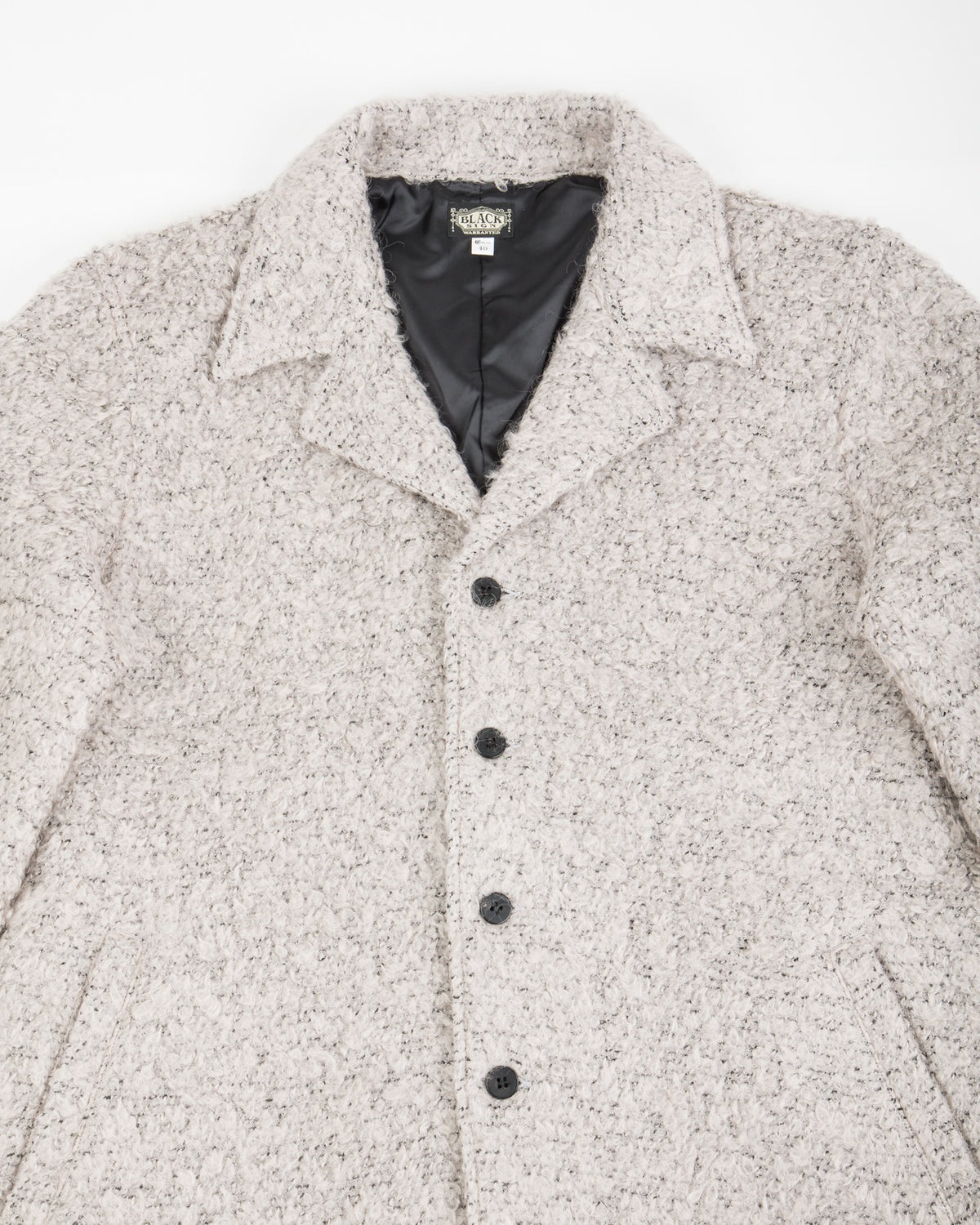 Black Sign Old Man Jacket - Gentle White - Standard & Strange