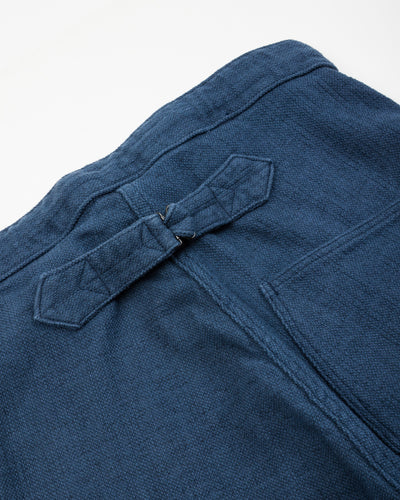 Black Sign Rasp Dobby Utility Trousers - Blue Moon - Standard & Strange