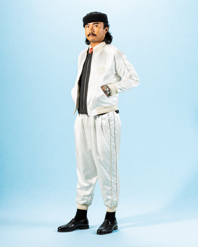 Black Sign Rebel Pants - Flashy White - Standard & Strange