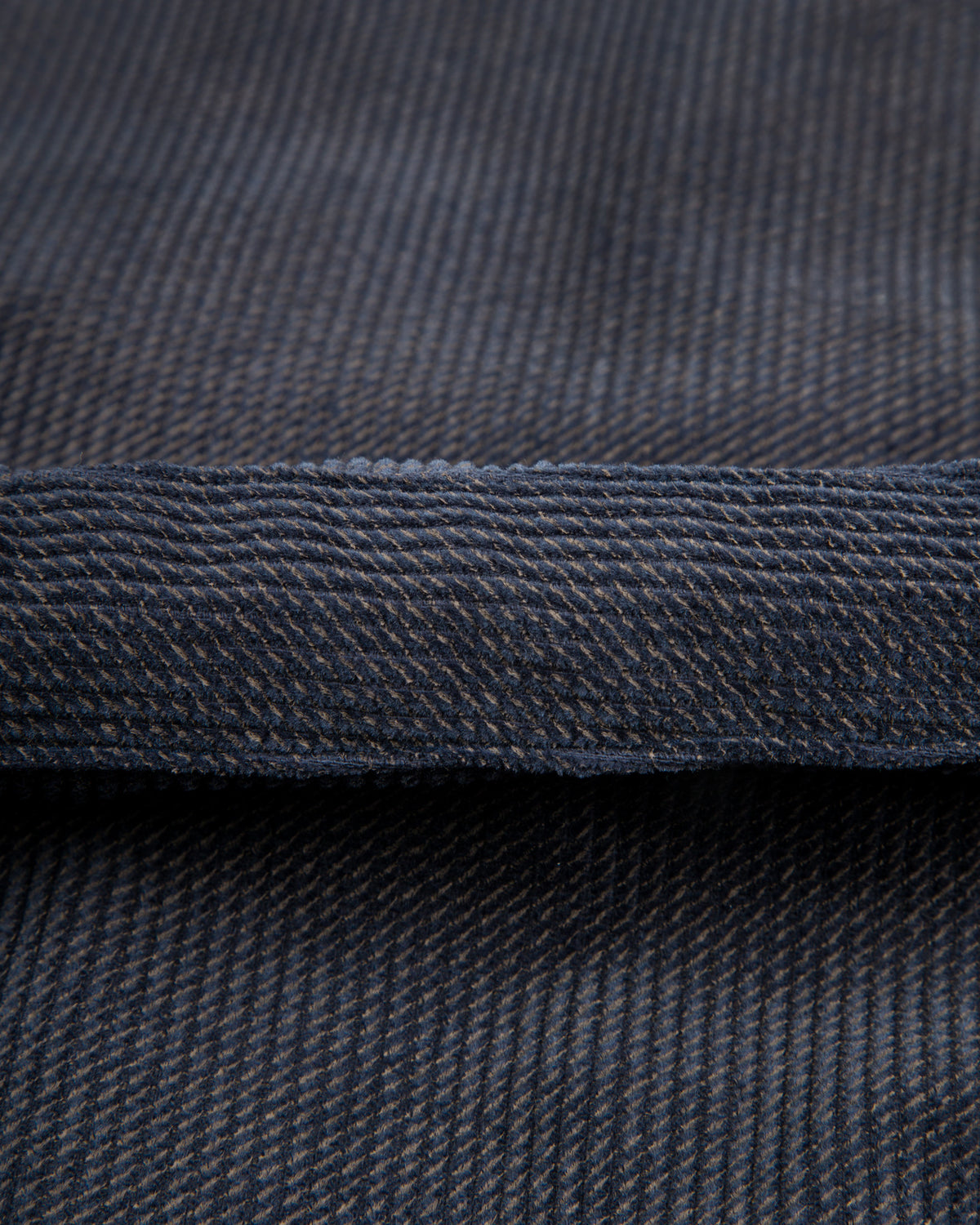 Black Sign Ripple Cord Aim Jacket - Deep Sea Navy - Standard & Strange