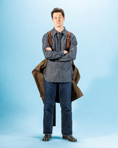Black Sign Vagrant Coat - Weed - Standard & Strange