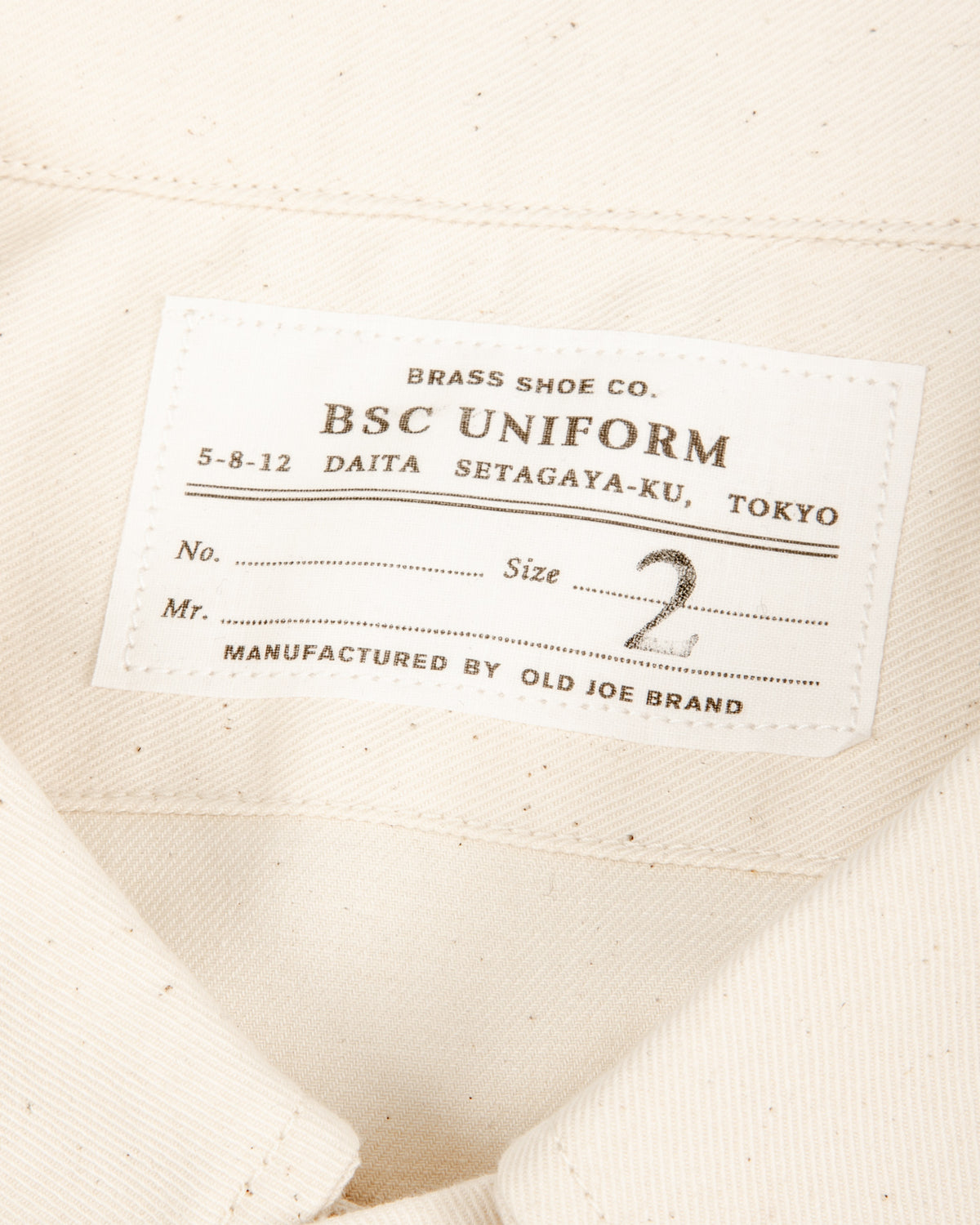 Clinch Boots BSC Uniform Split Jumpsuit Jacket - Off White - Standard & Strange