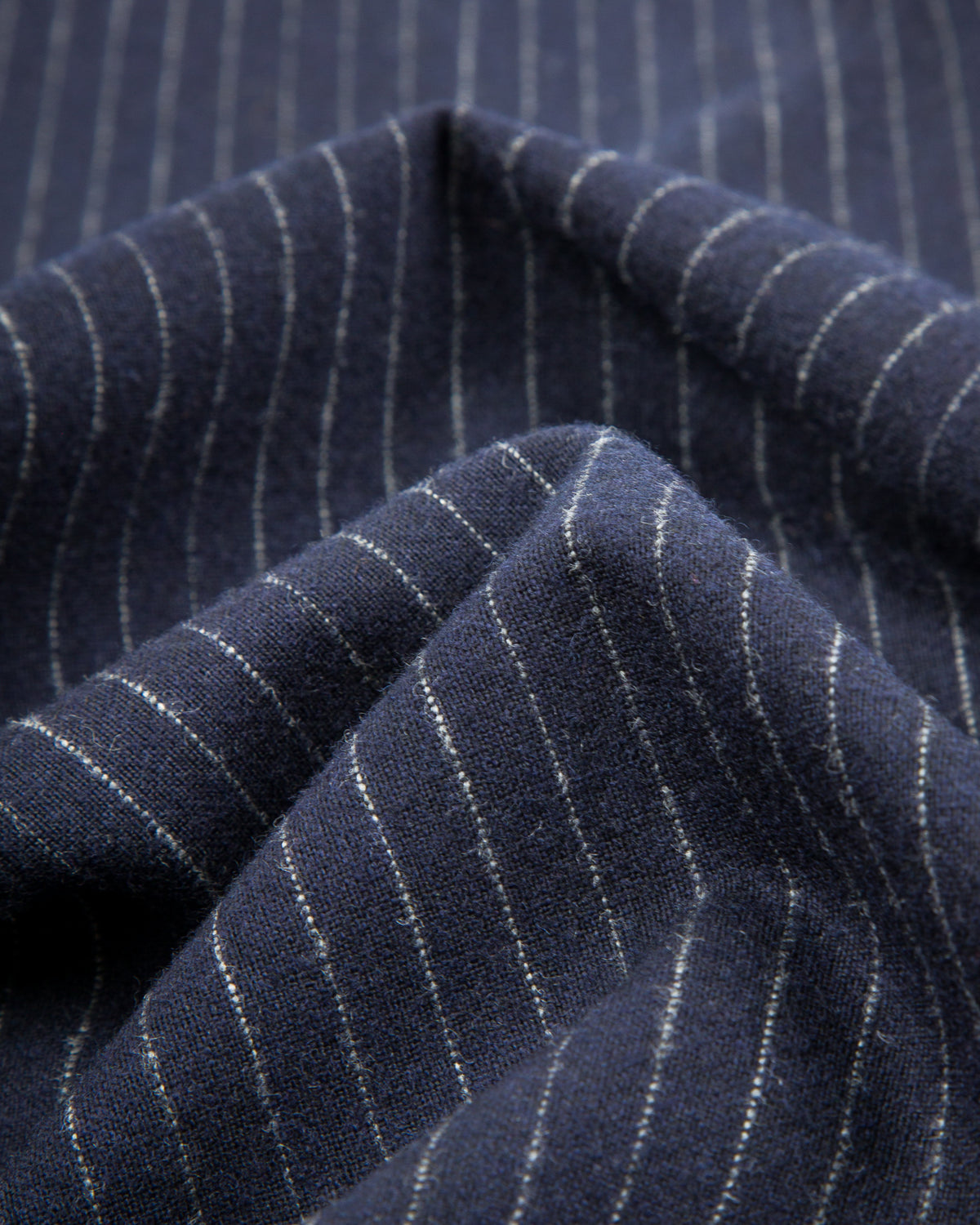 De Bonne Facture Double Breasted Jacket - Navy Pinstripe - Standard & Strange