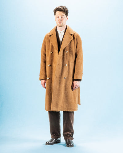De Bonne Facture Grandad Coat - Pecan Alpaca - Standard & Strange