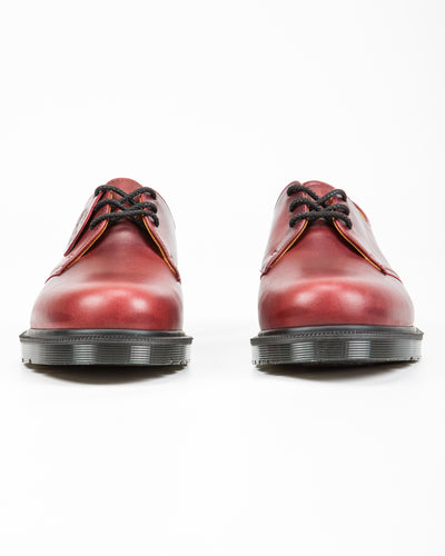 Dr. Martens 1461 Made in England 3-Eye Shoes - Burgundy Classic Calf - Standard & Strange
