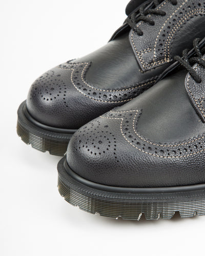 Dr. Martens 3989 Brogue Shoes - Black Westminster - Standard & Strange
