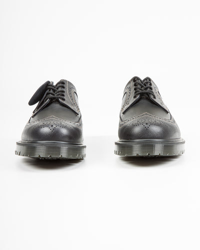Dr. Martens 3989 Brogue Shoes - Black Westminster - Standard & Strange