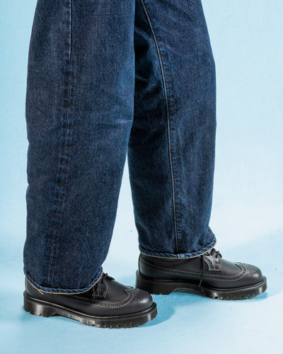 Dr. Martens 3989 Brogue Shoes - Black Westminster - Standard & Strange