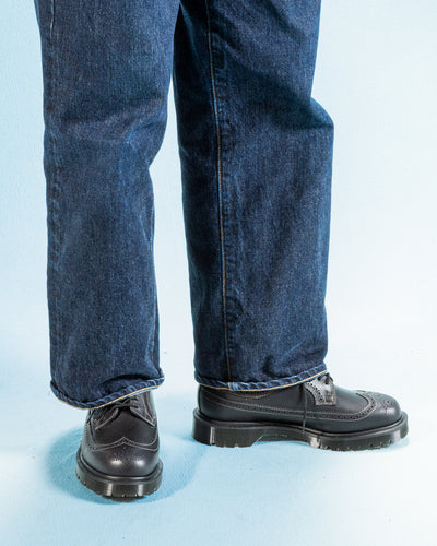 Dr. Martens 3989 Brogue Shoes - Black Westminster - Standard & Strange