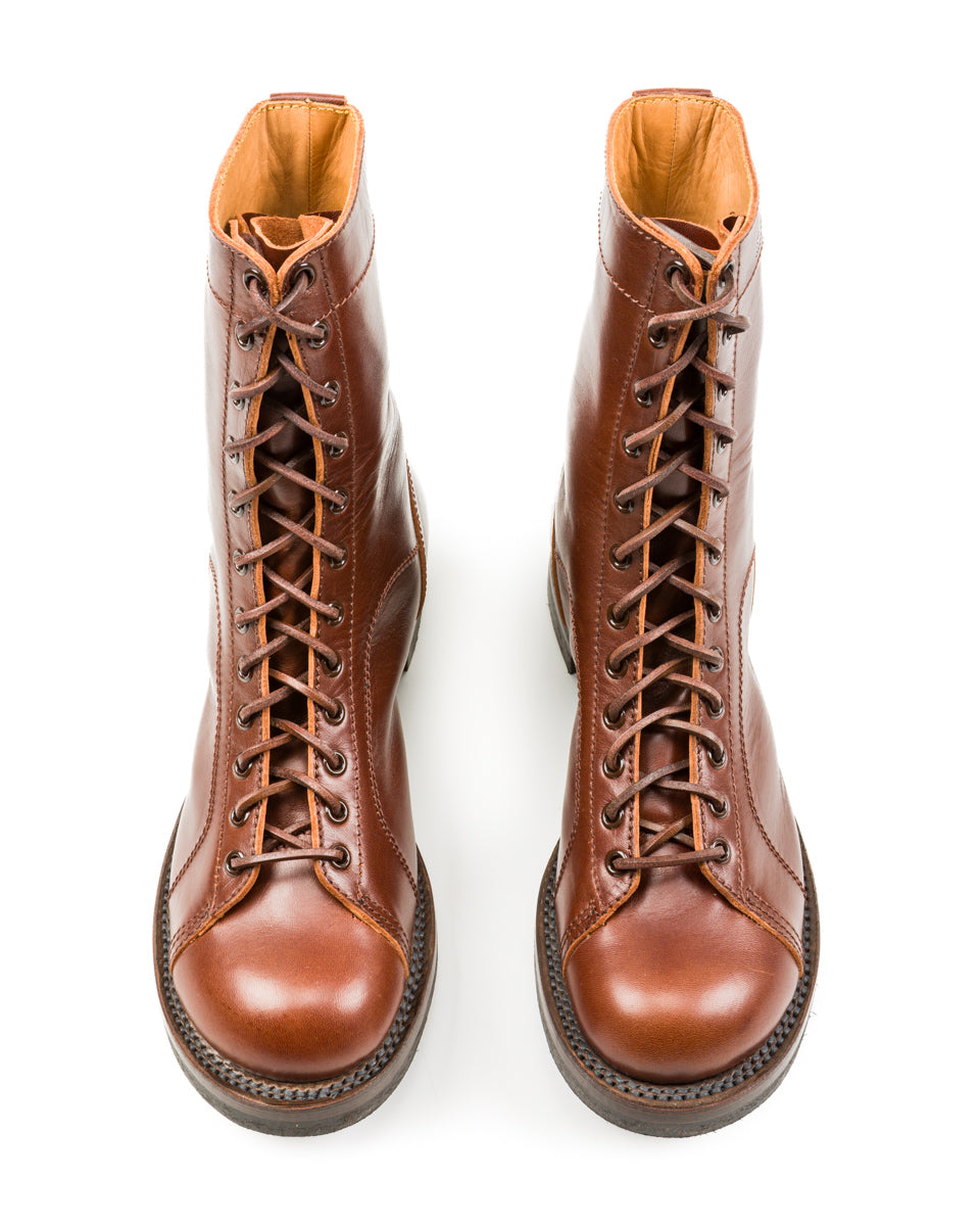 Eastman Leather Clothing Raider Boot - Walnut Horsehide - Standard & Strange