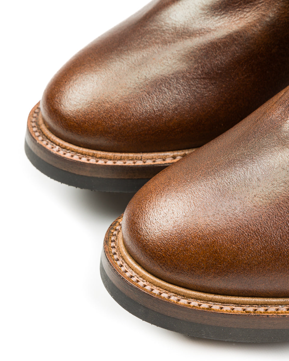 Eastman Leather Clothing Tanker Boots - Havana Burnished Roughout - Standard & Strange